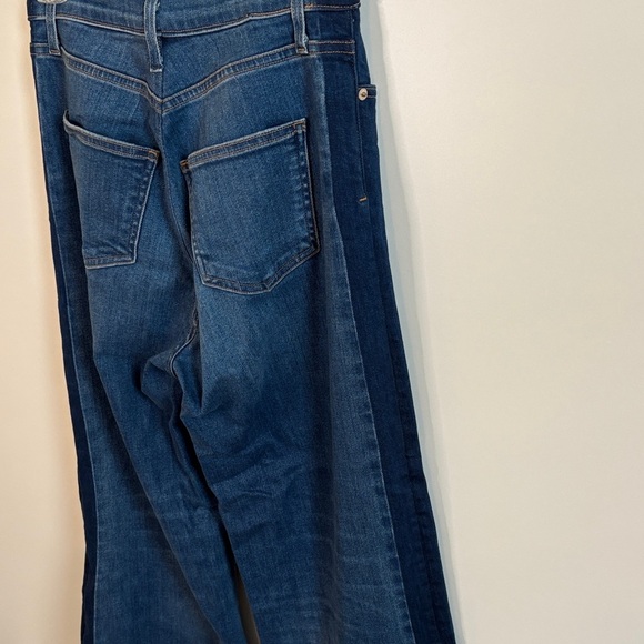 MidHaven Denim LA Classic Flare Denim Jeans with Tuxedo Stripe - Picture 10 of 13